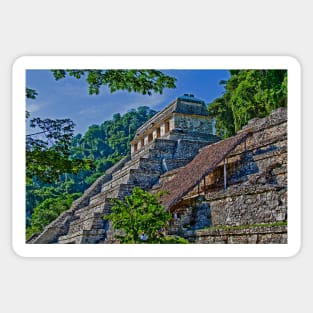 Temple of Inscriptions. Palenque Sticker